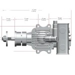 Rcgf Stinger 20cc Re Benzinmotor 2-Takt Kolben wert Typ 6-14v 1500-105000 U/min Unterstützung 14/15/16/17 Zoll Prop für Flugzeug